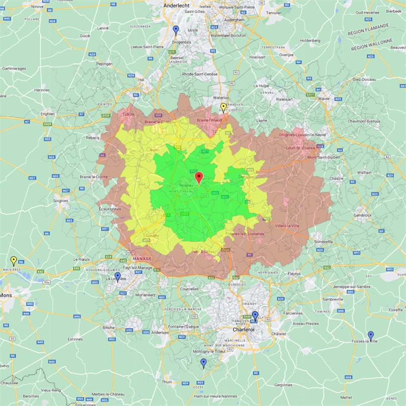 Catchment area